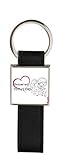 ✨ Design elegante a forma di cuore con frase decorativa