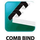 1 1/4'' Black Plastic Comb Binding - Box of 50