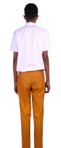 Image of AMBIKA STORES & READYMADES School Uniform - Pant for Boys, Cotton Shorts, Elastic Waist Half Pants, Regular Fit Sports Shorts