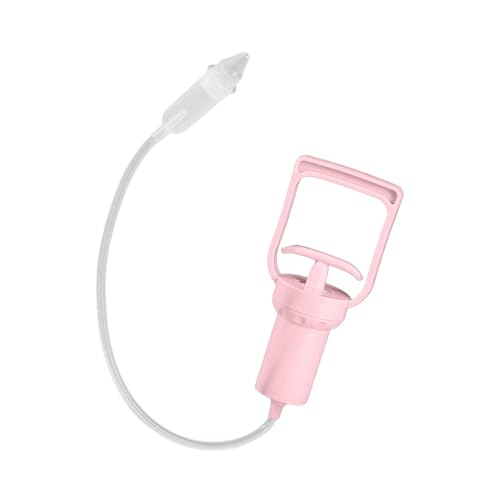 Nasal Aspirator, Portable Hand Powered Nose Sucker, 6.89 inches Strong Suction Mucus Remover, Gentle Congestion Relief with Comfortable Hand Pump for Kids & Adults