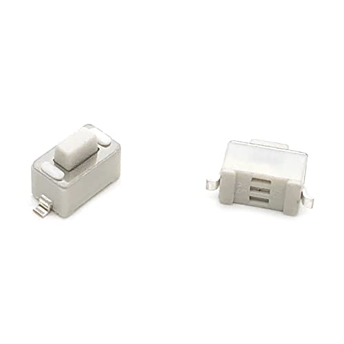 Patch SMD 3*6*5mm interrupteur vertical dip bouton 2 pieds micro tact x50