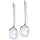 Amazon Brand | Ring King Toilet Bowl Mop for Deep Clean |Pack of 2 Long Plastic Handled Swab – 13 Inches Soft Toilet Brush fo