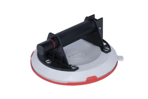 RUBI Professional Suction Cup for Large Ceramic Tiles, Concentric Lip Design, Heavy-Duty Handle