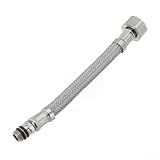 Hosrivae M15 mm Teleskop-Wasserhahn-Schlauch, Küchenarmatur, flexible Verbindungsrohrverlängerung, Ersatzschlauch, Badezimmer-Mischbatterie (1)