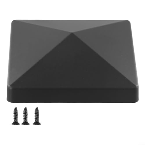 10 x 10,2 cm, in plastica ABS resistente alle intemperie, migliora l'estetica della recinzione (1 pezzo)