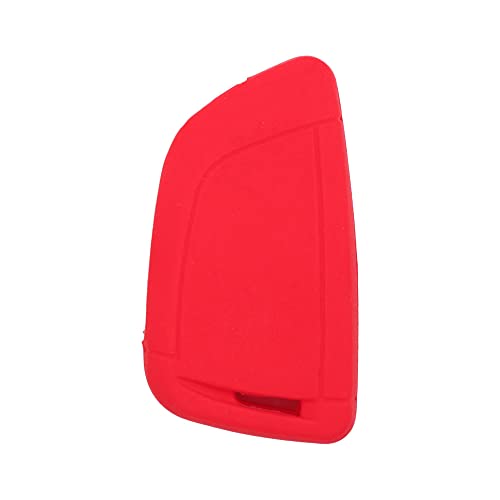 BROVACS Silicone Cover Protector Case Holder Skin Jacket Compatible with BMW X5 X6 4 Button Smart Remote Key Fob CV4908 Red - Image 2