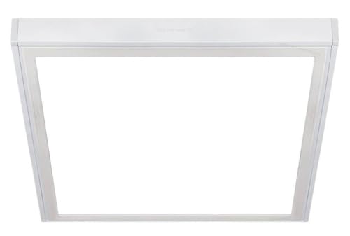 B·LED BARCELONA LED - Panel LED de superficie slim 60X60 cm - Driver - 44W - UGR19 - con KIT de montaje - Blanco Neutro
