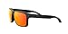 Oakley Mens OO9102 Holbrook Square Sunglasses, Matte Black/Prizm Ruby, 57 mm