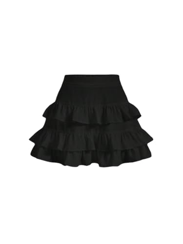 ELDINA Summer Short Mini Skirts For Women 2024 Summer Casual