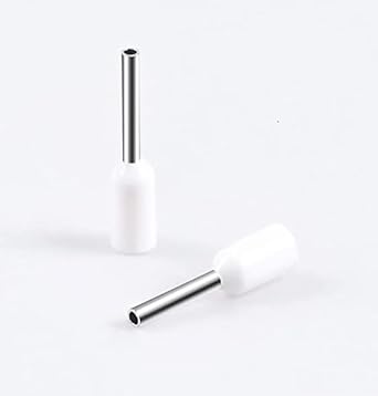 ASCON Insulated Single End Lug - 0.5 Sq. mm with 8mm Pin, Pack of 1000 (0.50 Rs. Each)