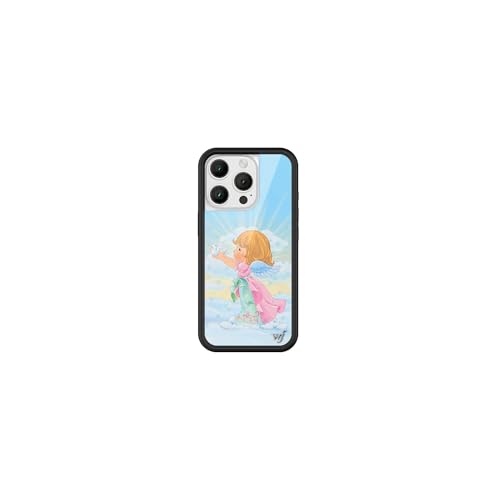 Image of Wildflower Cases - iPhone 16 Pro Compatible - Precious Moments - Angel | Impact-Certified 6.5 ft Drop Protection Case, Raised Protective Bumper, Cute Aesthetic Design, Women-Owned Small Business