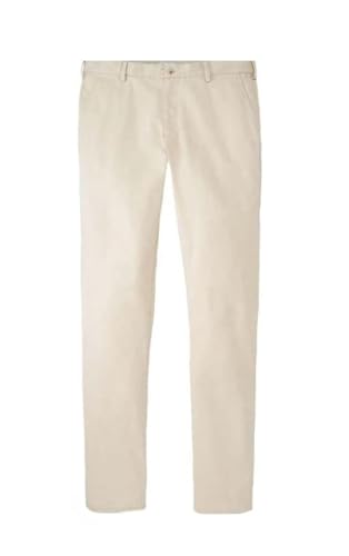 PETER MILLAR Crown Pilot Twill Flat Front Trouser, Stone