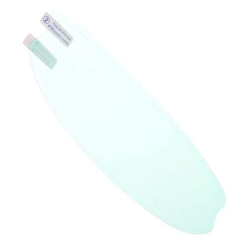 FELTECHELECTR Fog Visor Film Insert Clear Protective Lens for Helmets High Efficiency Fog Resistant Shield Fit for Safe Riding Humid and Cold Conditions