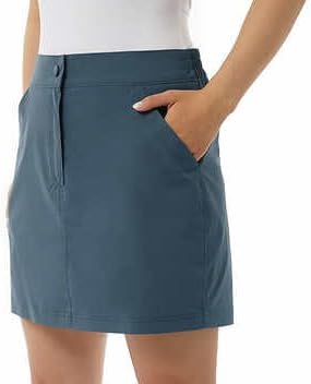 32 Degrees Ladies' Tech Skort, Blue, Large