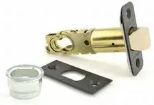 Schlage 16210613 F-Series 1 x 2.25 Inch Triple Option Round Corner, Square Corner, Drive-in Replacement Spring Latch in Oil Rubbed Bronze