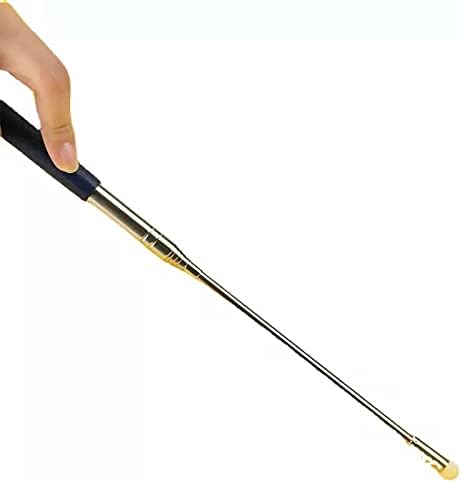 Miniatura 7 de Paquete de 2 punteros telescópicos para profesores, puntero de enseñanza, puntero de mano extensible telescópico retráctil para aula, puntero de