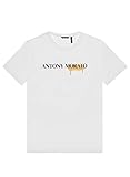  Antony Morato Camiseta Logo para Hombre Blanca M