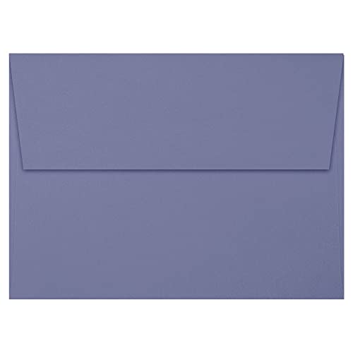 JAM PAPER Enveloppes pour Invitations de Haute Qualité - 133,4 x 184,1 mm - Violet Foncé - 50/Paquet Cover