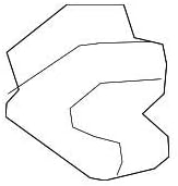 General Motors Black Standard Sun Visor Support - 22815108