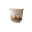 Shanhe Sheep Fat Jade Porcelain|bell Cup [Brown]