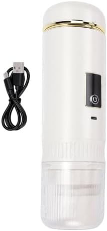 RIZGHWOY Portable Coffee Maker 200ML Rechargeable Cordless Self Heating Coffee Machine for Capsules Ground - 5