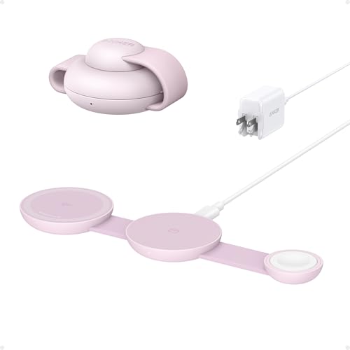 Anker MagGo UFO 3-in-1 MagSafe Compatible Qi2 15W Charging Station - image 1