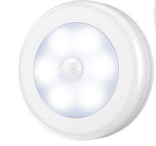 AcornSolution Motion Sensor Light Cool White Stick-On Night Lights, Cabinet LED Light with Removable Magnet for Kids/Children, Bedroom, Hallway, etc (3 Pack Stick-On)