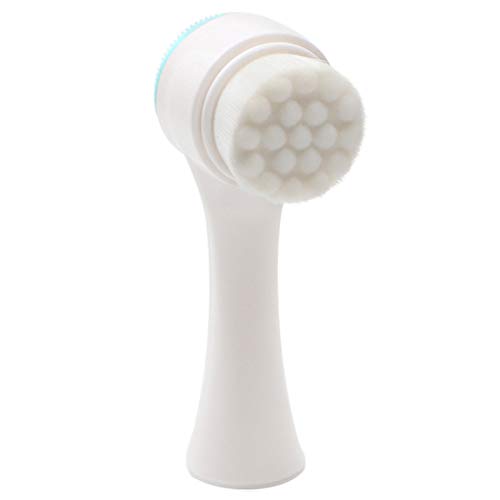 Soft Bristle Facial Brush，Soft Bristle Facial Brush for Deep Pore Cleaning, Makeup Removal Massaging