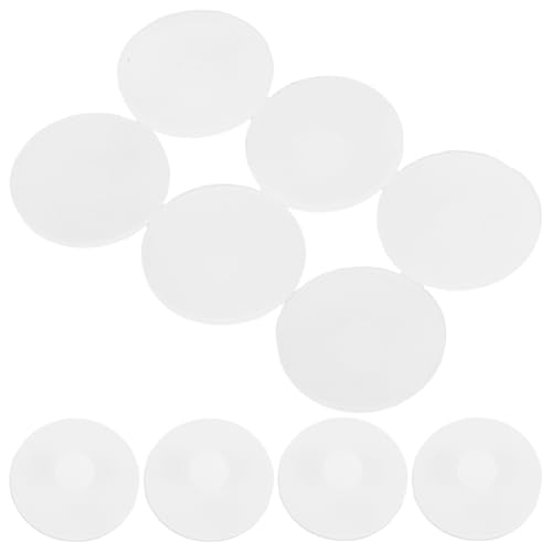 FINISPERSOO 10個 ビッグベリーカップ 漏れ防止蓋 シリコンボトルキャップ ボトルストッパー 水筒の栓の交換 White