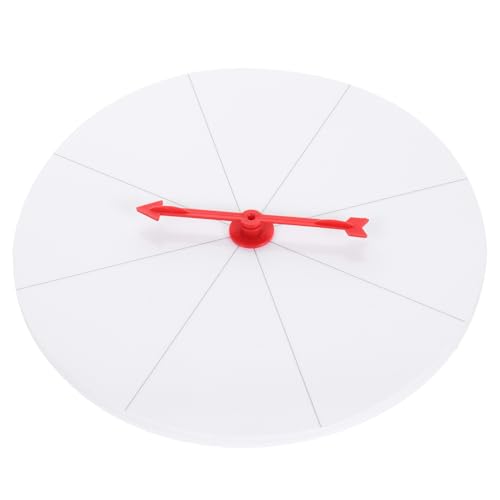 CHILDWEET DIY Prize Wheel Rotating Fortune Game for Parties and Carnivals Lightweight and Portable Turntable Design for Events and Trade Shows