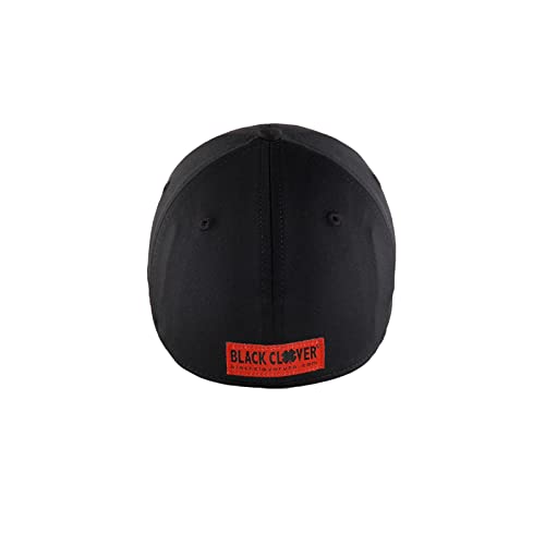 Black Clover Premium Clover 24 Flex Cap, Black/Red, L/Xl #TOP2