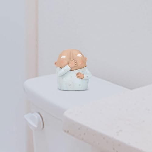 Estatua Decorativa de Resina para Baño Fenteer miniatura 4