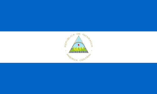 Durabol Bandera Nicaragua 150 x 90 cm Poliéster