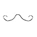 Ywmsfl Stainless Steel Moustache Septum Piercing Nose Rings Body Jewelry Hanger Fashion Studs Mustache Rings Body Accessory Fashion Unique