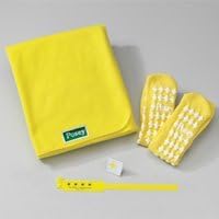 Deluxe Fall Management Kit 6236Y Unisex Adult One Size Fits Most Double Tread Single Patient Use Yellow