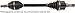 Cardone Front Left CV Axle Shaft 60-9324