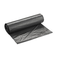 (3 Pack Value Bundle) IBSS434816K High-Density Can Liner, 43 x 48, 60-Gallon, 16 Micron, Black, 25/Roll