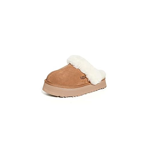 UGG Women's Disquette Slipper, Chestnut, 8
