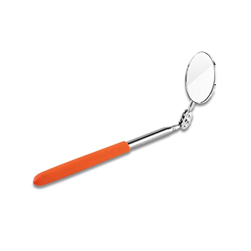 Mirror Telescoping Tool, Retractable Round Inspection Mirror Tool Telescoping Mirror Hand Tool With Handle For Mechanics Cars(50600Mm Grip Cover) #TOP18