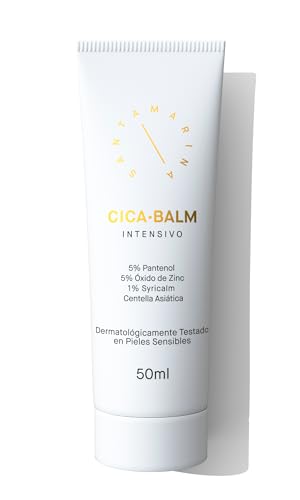 Santamarina Cosmetics Bálsamo Reparador Intensivo Multiusos CICA BALM - Calma y Repara - Crema Corporal Reduce la Aparición de Costras y Acelera la Cicatricación - Apto Niños y Adultos - 50 ml