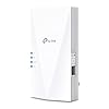 TP-Link Répéteur WiFi 6 RE500X, Amplificateur Puissant AX1500 Mbps, Port Ethernet Gigabit, Couvre jusqu'à 100 m², Compatible avec Les Box Internet, Profitez sans Changer Votre Box