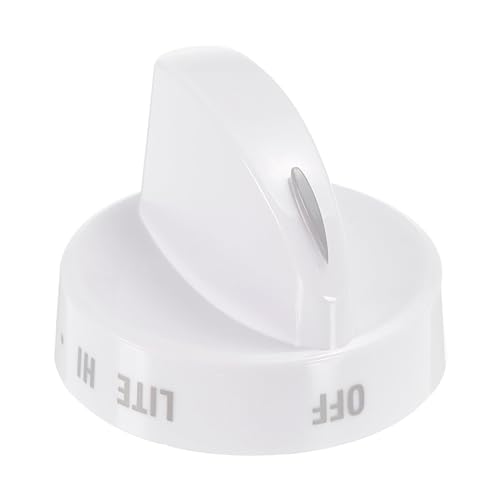 Generic 316442512 Burner Knobs Control Knob 49mmx47mm Plastic White