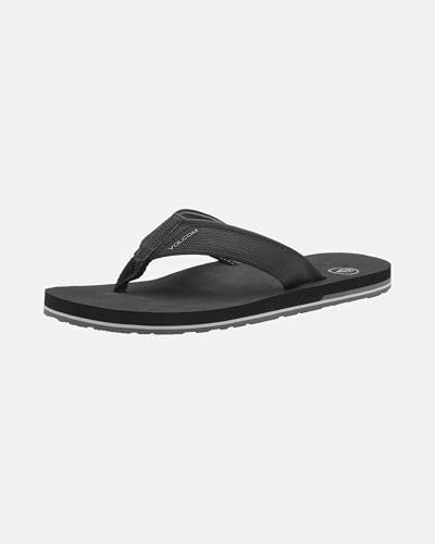 Image of Volcom Men's Victor Sandals - Water-friendly Flip Flops With Comfort Foam Footbed