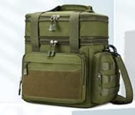 MAxba Lonchera duradera de doble capa, lonchera grande con aislamiento expandible, bolsa enfriadora a prueba de fugas, viaje de día a la playa para