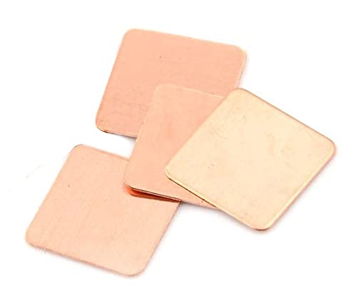 Buyyart 4PCS 0.5mm New Copper Sheet Notebook Graphics GPU Heat-sink-20mm-20mm-0.5mm (B09MV6B2YC) Amazon Price History, Amazon Price Tracker