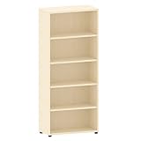 Ordnerregal mit 5 Fächer aus hauseigener Fertigung (Made in Germany) – montierte Lieferung