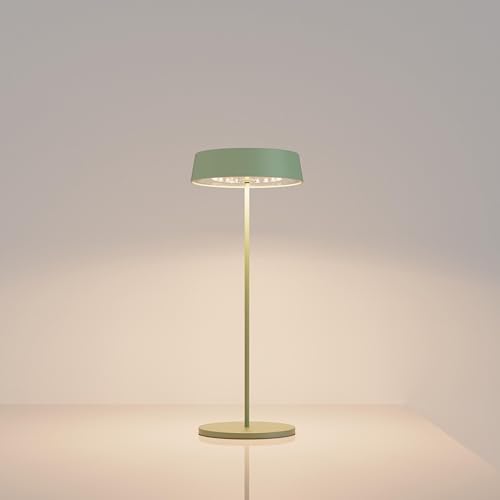 Palmina 901, Dimmable Rechargeable Led Lamps in Aluminium, Cordless Lamps 4400mah, IP54 Protection