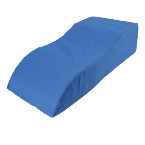 Almohada De Elevación De Piernas En Forma De S Para Poscirugía, Almohada Para Reposapiernas, Cuña Para Cama, Cojín Elevado Para Poscirugía, Para Hinchazón, Circulación Y Alivio Del Dolor(Azul)