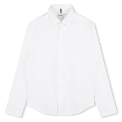 BOSS J52675 Chemise, Blanc, 16 Ans Garçon