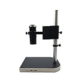 Lab Microscope Slides Industrial Camera Holder Upper and Down Regulation Digital Industry Lab Microscope Lens Table Stand Fixed+100X C-Mount Lens Microscope Parts